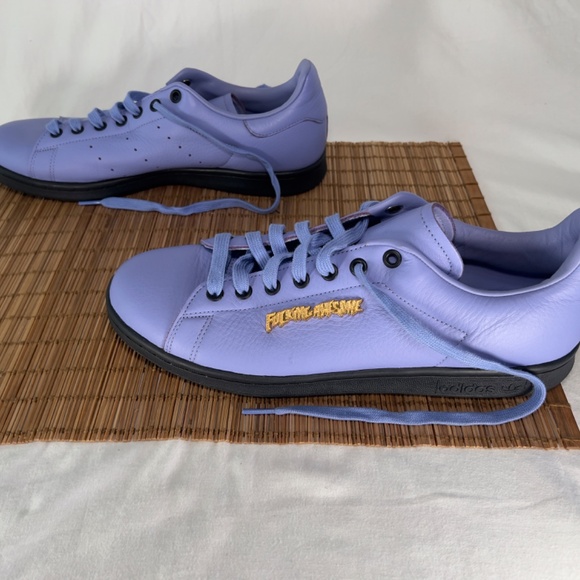 ADIDAS ORIGINALS Fucking Awesome Stan Smith FA X Purple sz10.5 - Picture 6 of 13